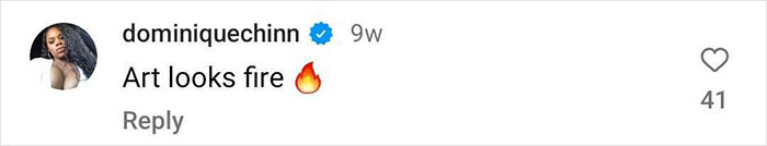 Comment praising a viral Mario tattoo with fire emoji, reflecting fan reactions.