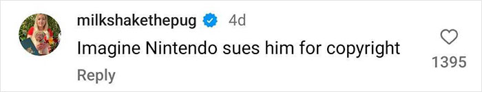 Commentary on viral Mario tattoo, expressing concern about Nintendo copyright issues.