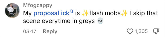 Woman Shares Her Niche Ick About Proposals, And Now Others Say They Can't Unsee It Woman Shares Her Niche Ick About Proposals, And Now Others Say They Can't Unsee It