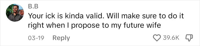 Woman Shares Her Niche Ick About Proposals, And Now Others Say They Can't Unsee It Woman Shares Her Niche Ick About Proposals, And Now Others Say They Can't Unsee It