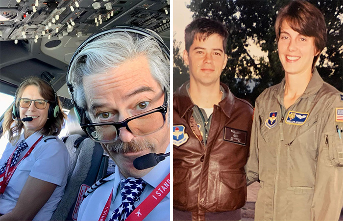“Every Layover Is A Date Night” Husband And Wife Fly Commercial Planes Together
