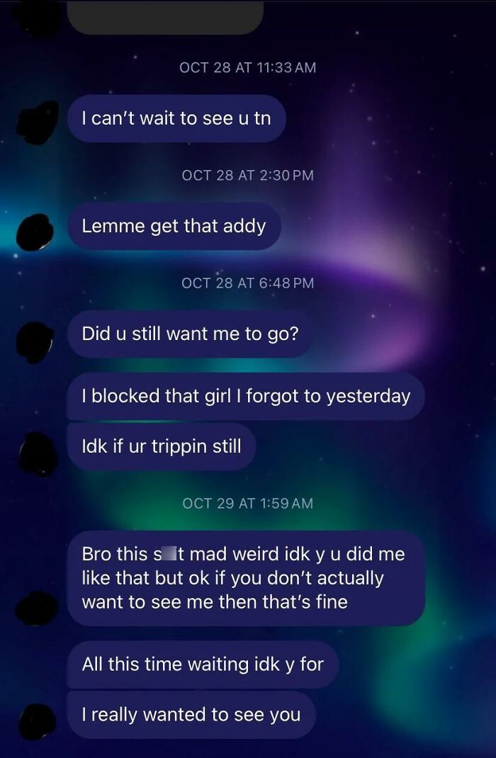 Obsessive Guy After I Went To A Party Without Him