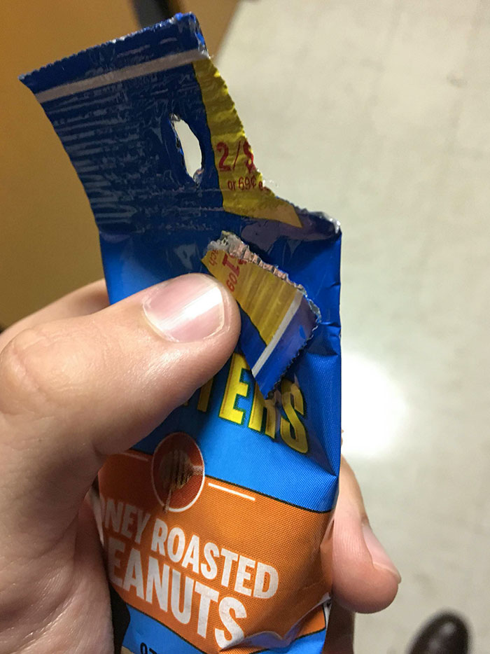 When You Tear Exactly Where It Says To, But The Bag Remains Sealed
