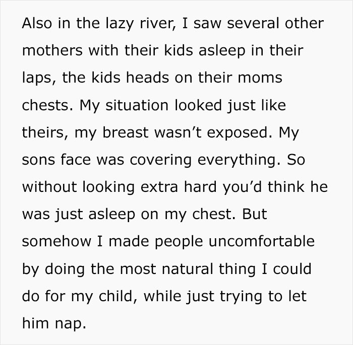 A Water Park Bans Mom From Breastfeeding In Water, Her Rant Goes Viral Online Causing Backlash - 8