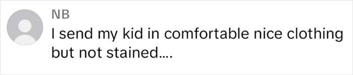 Mom Defends Decision To Send Kid To School In Clean But Stained Clothing, Splits The Internet Mom Defends Decision To Send Kid To School In Clean But Stained Clothing, Splits The Internet