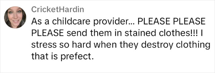 Mom Defends Decision To Send Kid To School In Clean But Stained Clothing, Splits The Internet Mom Defends Decision To Send Kid To School In Clean But Stained Clothing, Splits The Internet