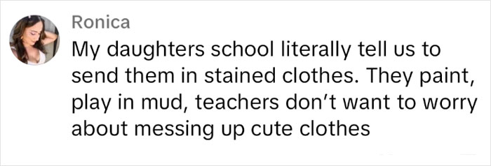 Mom Defends Decision To Send Kid To School In Clean But Stained Clothing, Splits The Internet Mom Defends Decision To Send Kid To School In Clean But Stained Clothing, Splits The Internet