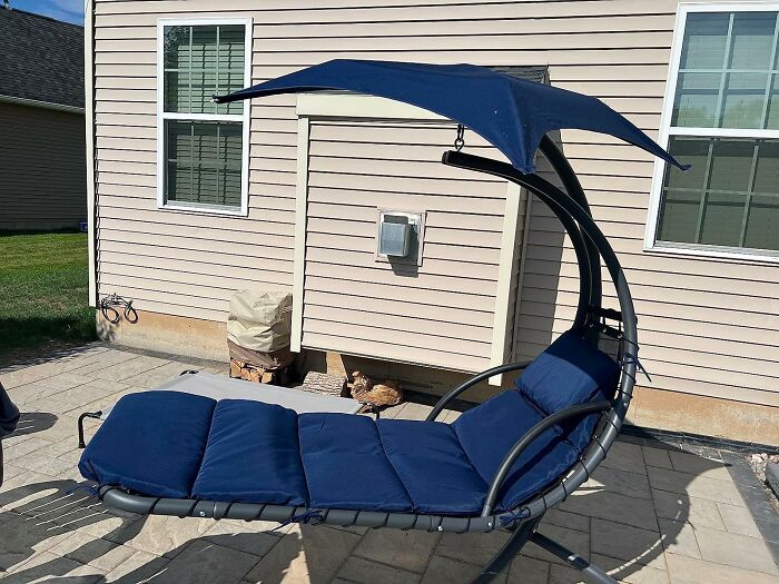 Relax And Swing Away With The Hanging Chair Swing: Your Cozy Spot For Leisure Moments