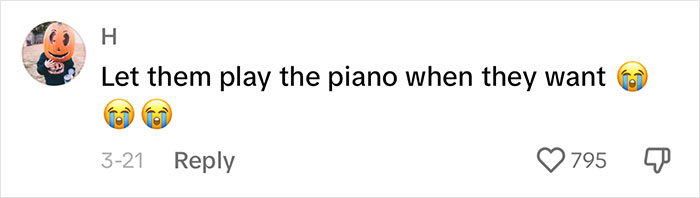 People Complain About Piano Noises From Neighbors, Regret The Complaint After Sincere Apology People Complain About Piano Noises From Neighbors, Regret The Complaint After Sincere Apology