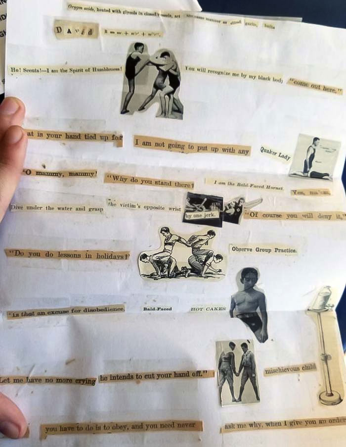 My Friend Received This In The Mail Today. No Return Address. What Is The Meaning Behind This?