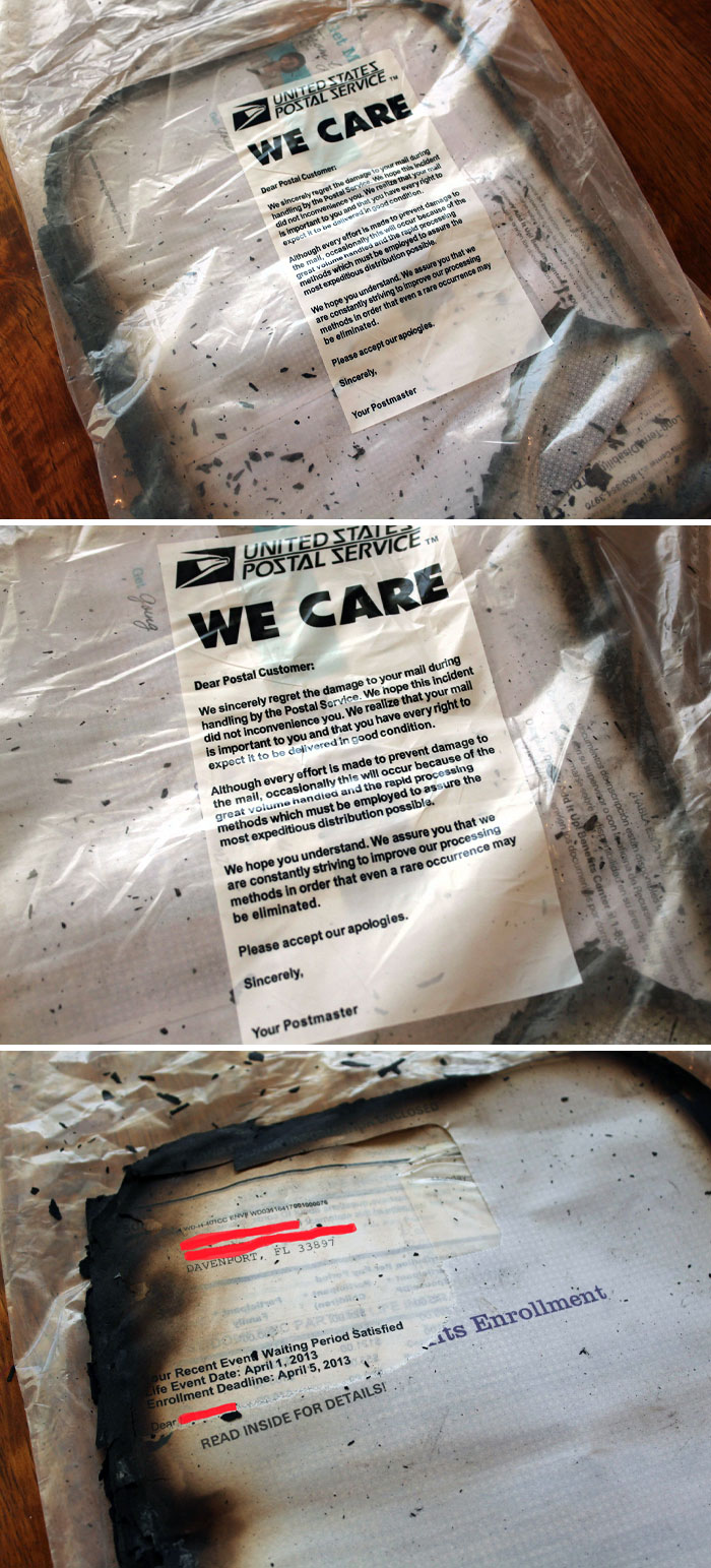 My Boyfriend Got This In The Mail Today. I Want To Know How This Happened. Nobody Can Figure It Out