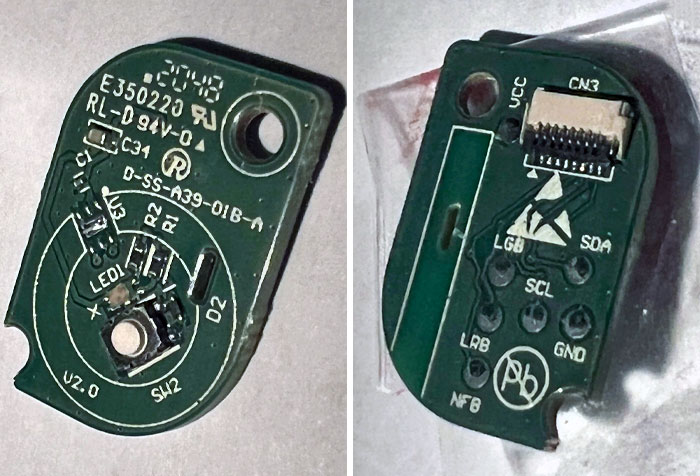 A Small Circuit Board Mailed To Me With No Return Address. It Was Taped To A Piece Of Paper With The Coordinates Of My House Printed On It. That Was The Only Thing In The Envelope