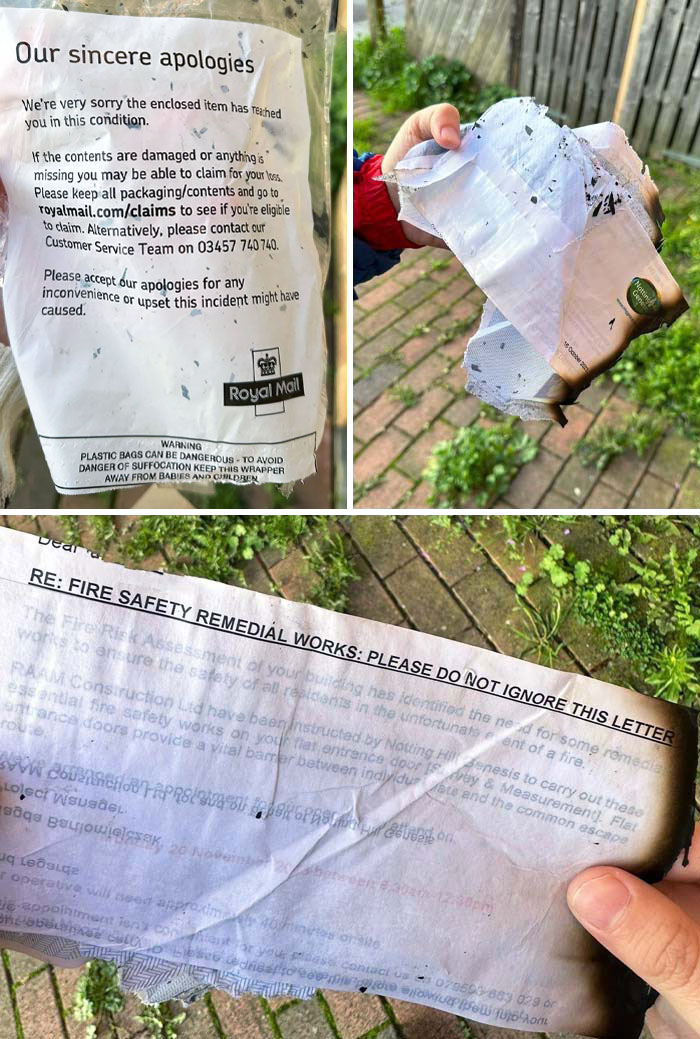 Today, I Received My Letter Like This