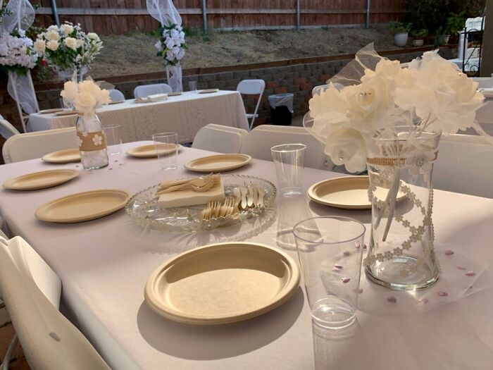 Embrace Eco-Friendly Dining With Compostable Paper Plates & Cutlery Set: Your Sustainable Solution For Picnic Perfection