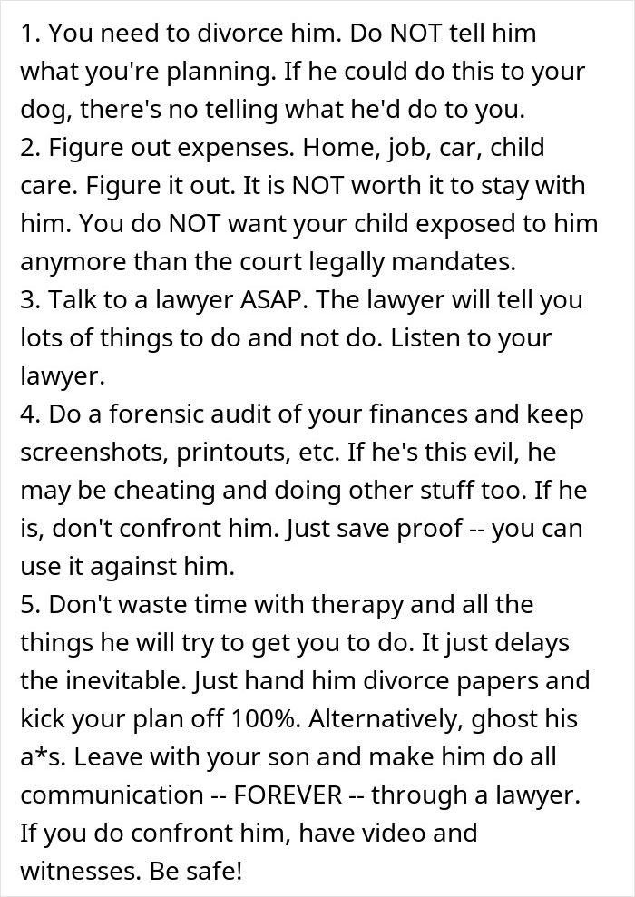 "My Partner Released Our Dog On The Side Of The Highway"