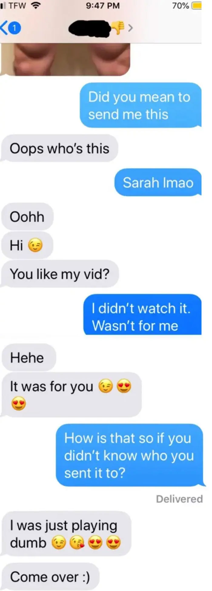 He Sent Me The Video Literally Almost Two Years After We Went On One (1) Singular Date Where He Spoke A Total Of 20 Words To Me. Not So Shy After All