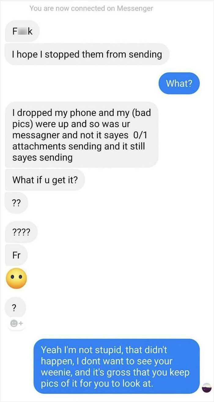 Excuse After Sending The Usual Pic