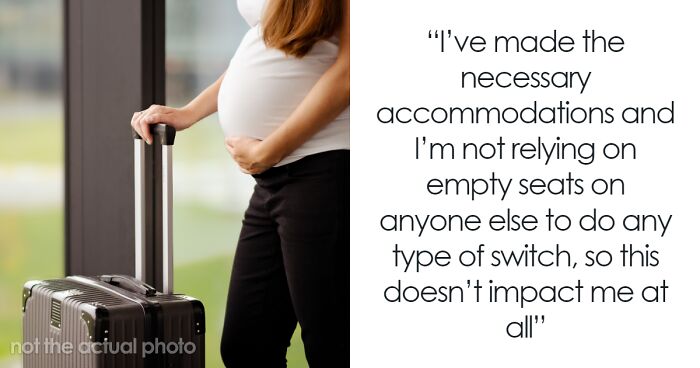 Heavily Pregnant Woman Refuses To Give Up Her Seat, Other Passengers Make Her Flight Miserable