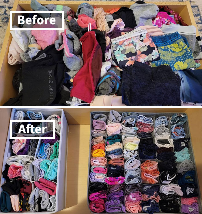 'Where Are My Socks?!' Sound Familiar? Get Simple Houseware Underwear Organizer Now!