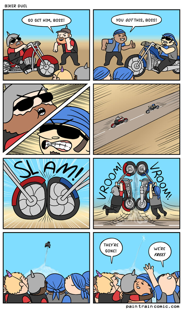 All Aboard The Laughter Express: Exploring Pain Train Comic's Hilarious Universe (25 New Pics)