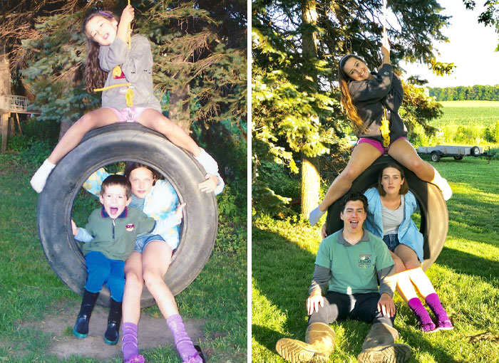 Our Parents Are Moving From Our Childhood Home. We Had To Recreate This To Say Goodbye