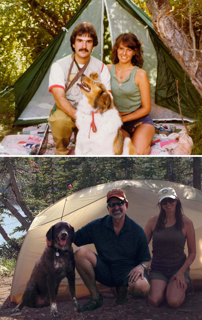 My Parents Went Camping Over The Weekend. Then (1979) And Now