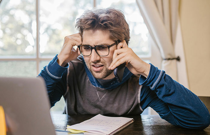 Guy Working As A Debt Collector Is Sick Of Roommate Ignoring Calls, Puts His Number In Every Account