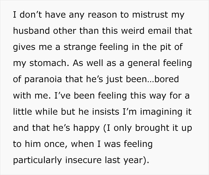 Woman Sees An Email On Her Husband’s iPad About An Apartment They Don’t Have, Drama Ensues - 7