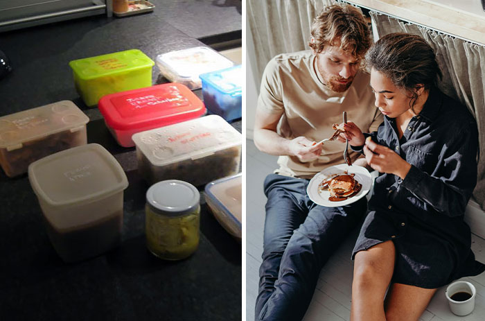 Mom Is Sick And Tired Of Cooking Extra Food For Glutton Son And DIL, Decides To Label The Leftovers