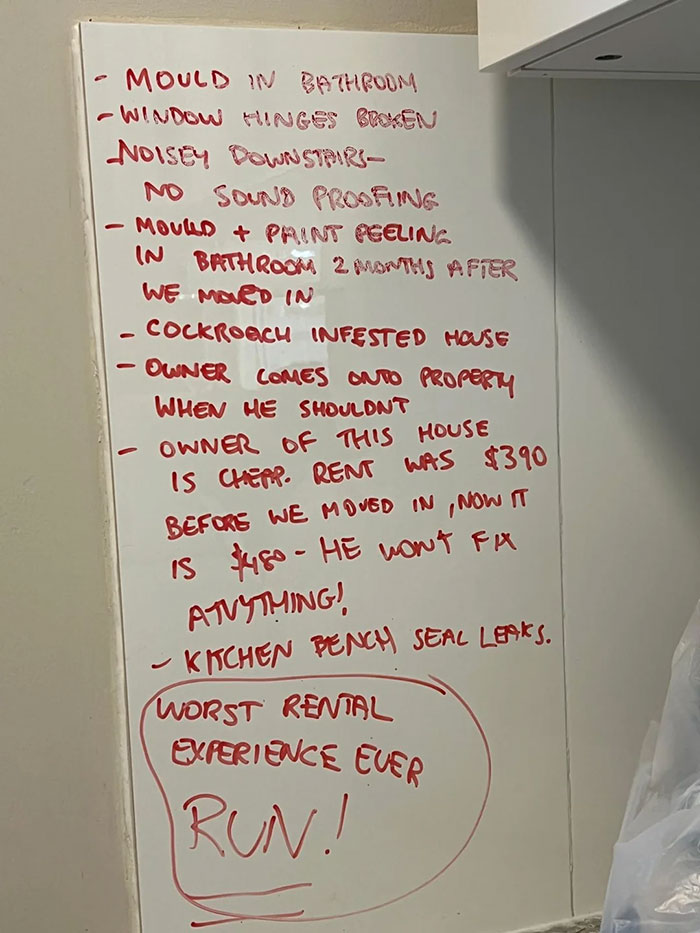 Couple Checking Out Rental Property Finds A Hidden Message From Previous Tenants, Heed The Warning