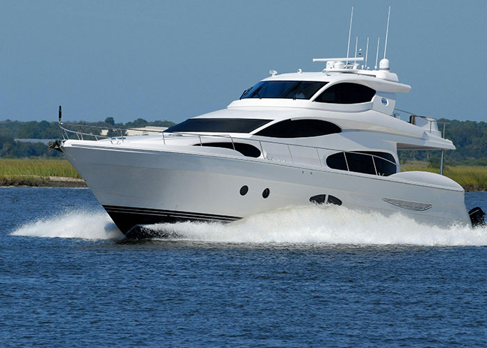 Luxury yacht cruising on water, one of the wildest things the rich can purchase not known to most people.