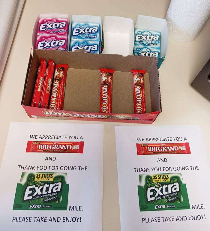 My Company's "Appreciation Gift" For Breaking 2nd Quarter And 1st Half Records