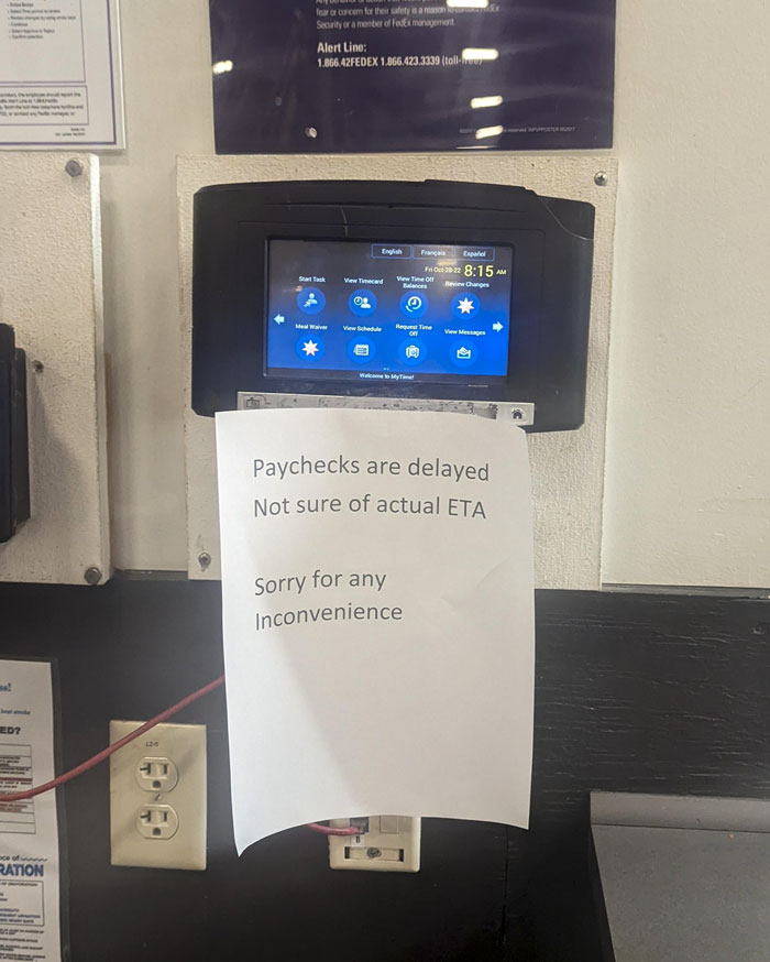 Had This Job For Three Weeks And It's The Second Week In A Row Where Something's Been Wrong With The Paychecks