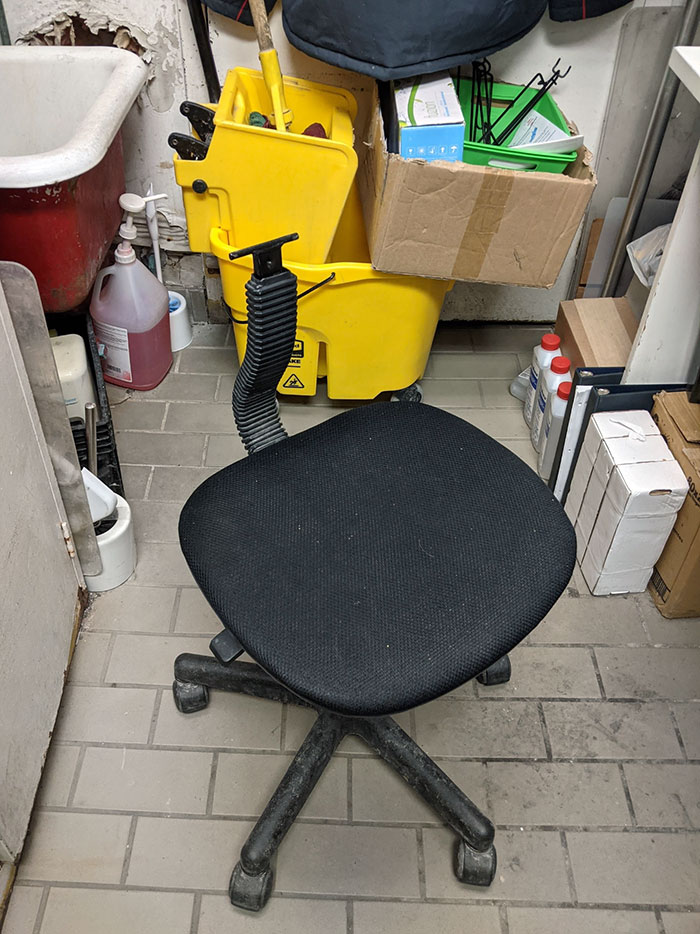 The "Break Room" At My Old Job, Where I Spent Almost Every Half Hour Lunch Break For 2 Years