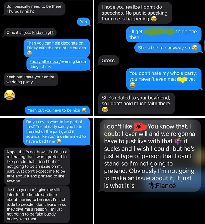 Can I Just Shame My Own Toxic Maid Of Honor For A Minute