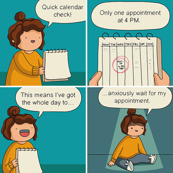 Artist Illustrates Everyday Life With Her Boyfriend In 38 Relatable Comics (New Pics)