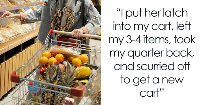Guy Locks His Cart To Entitled Shopper After Being Annoyed Way Too Much