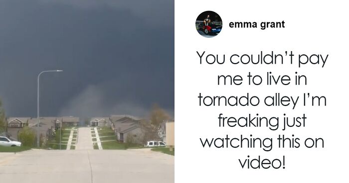 People Stunned As Midwestern Woman Goes Outside To Film Tornado After Hearing Sirens