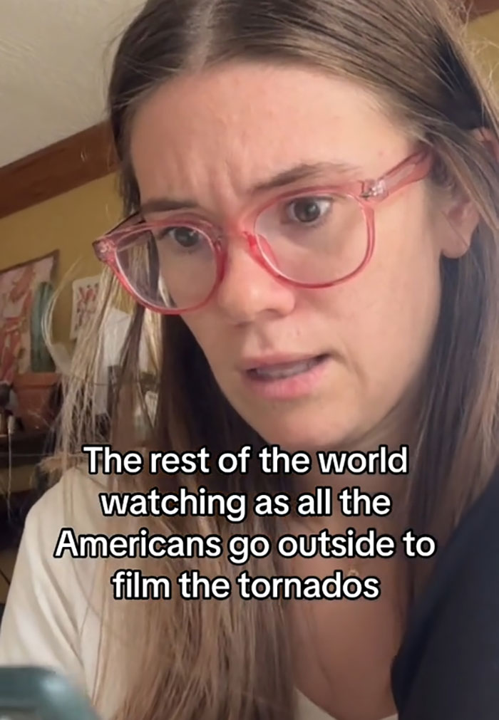 People Stunned As Midwestern Woman Goes Outside To Film Tornado After Hearing Sirens