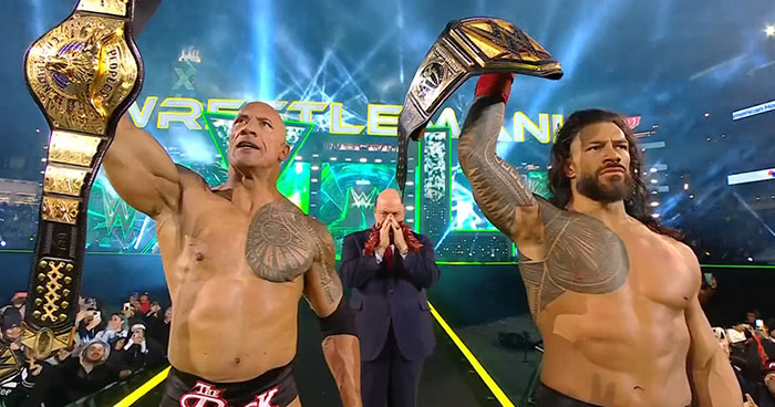 The Rock’s Explosive Language Muted By WWE During Live WrestleMania Drama