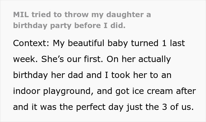 Woman's Suspicions Turn Out To Be True When MIL's Brunch Turns Into A B-Day Party For Her 1 Y.O.