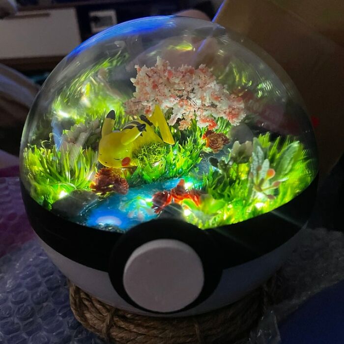 Keep Team Rocket Far Away From This Pokeball Terrarium