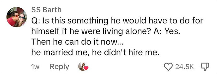 Woman Sparks Viral Debate With List Of Things She Won't Do For Her Husband Woman Sparks Viral Debate With List Of Things She Won't Do For Her Husband