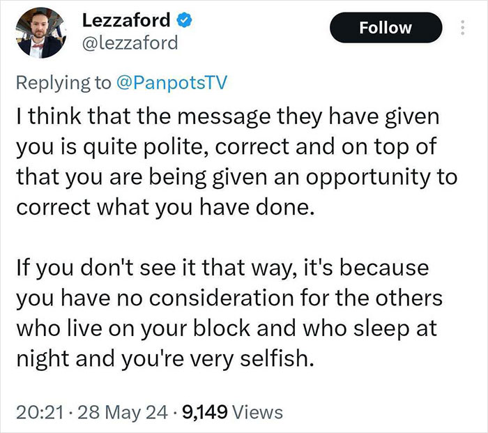 Man Calls Out Neighbor&rsquo;s Note Asking Him To Limit Night Streams&mdash;He Gets A Reality Check