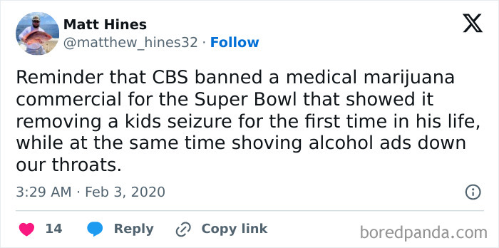 Thought This Would Be A Good Reminder For The Super Bowl Coming Up