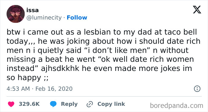 So Glad He Was So Accepting