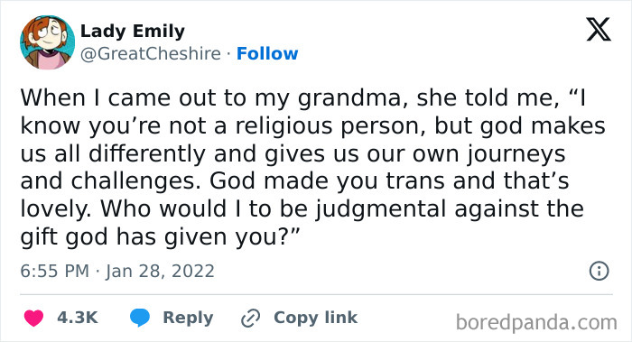We Then Had A Frank And Open Discussion About Both Of Our Struggles And She Asked Me For Any Books She Could Read To Help Her Understand Transgender Stuff More In Order To Help Me Out