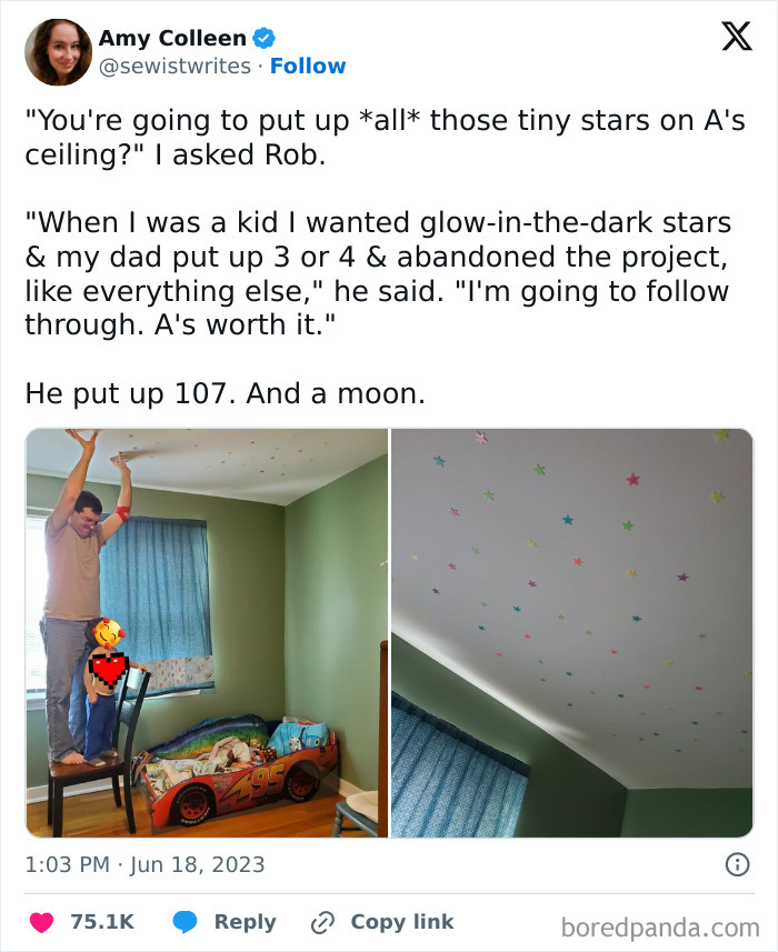 "Happy Father's Day To Every Dad Who Didn't Have A Good Example To Follow, But Who Is, Like My Husband, Breaking The Cycle And Giving His Kids What He Needed"