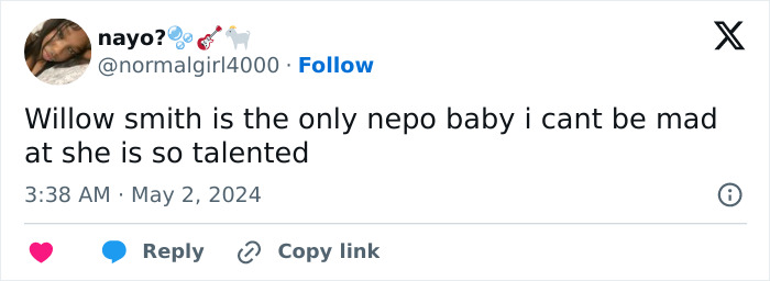 &ldquo;Definitely Because Of Her Parents&rdquo;: People Stunned Willow Smith Claims She&rsquo;s Not A &ldquo;Nepo Baby&rdquo;