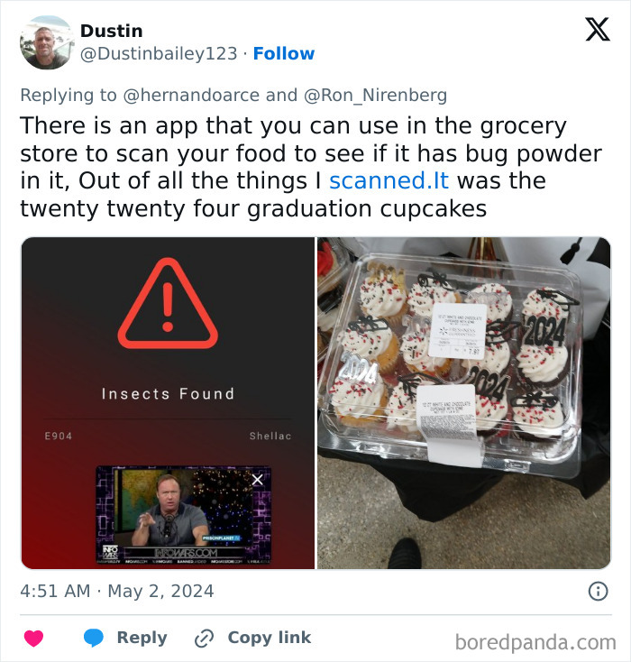 &ldquo;We Will Not Eat The Bugs&rdquo;: People Outraged To Learn About Common Insect-Sourced Food Additive